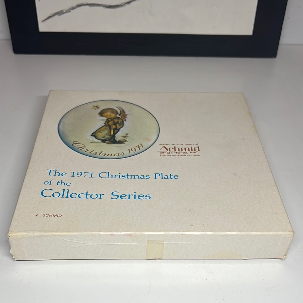 1971 Hummel Christmas Plate First Addition